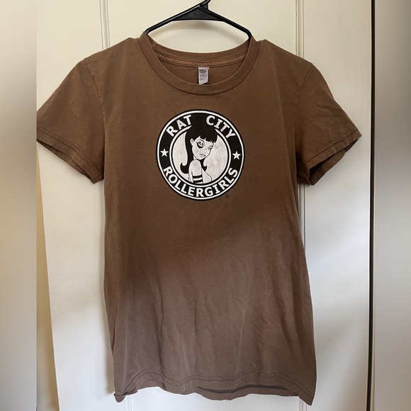 Rat City Rollergirls Roller derby Graphic T-shirt size Small 100% cotton - Picture 1 of 5
